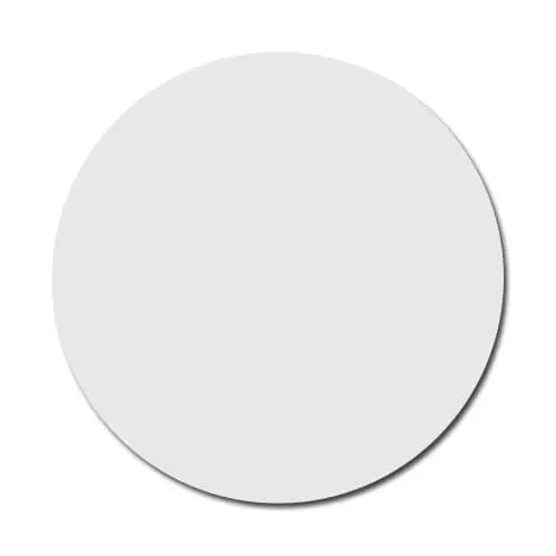 Tapis de souris rond personnalisable